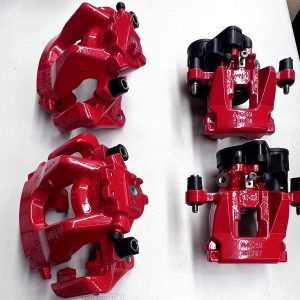 red brake calipers (before)