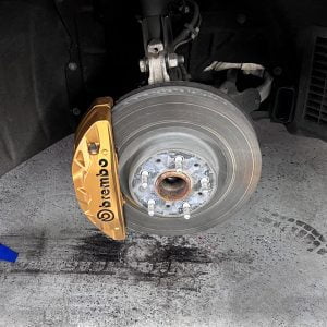 painted brake calipers