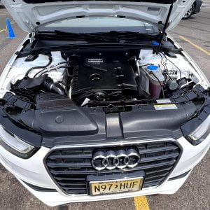 Audi Engine Detailing After