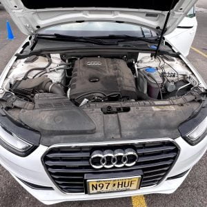 Audi Engine Detailing Before