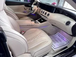 professional Mrecedes detailing (passenger seat)