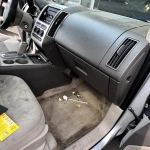 Interior Ford Detailing NJ (Passenger Seat) Before