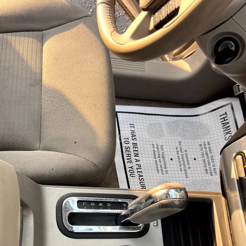 Interior Ford Detailing (Driver Seat) After