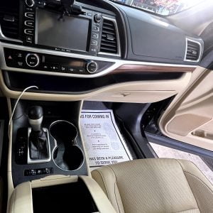Interior Toyota Detailing (Passenger Seat) After