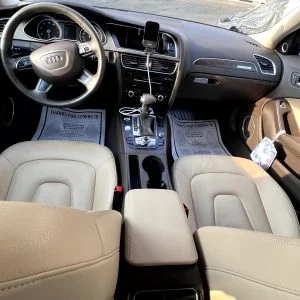 Interior Audi Detailing (Passenger & Driver Seat) After