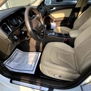 Interior Audi Detailing (Driver Seat) After