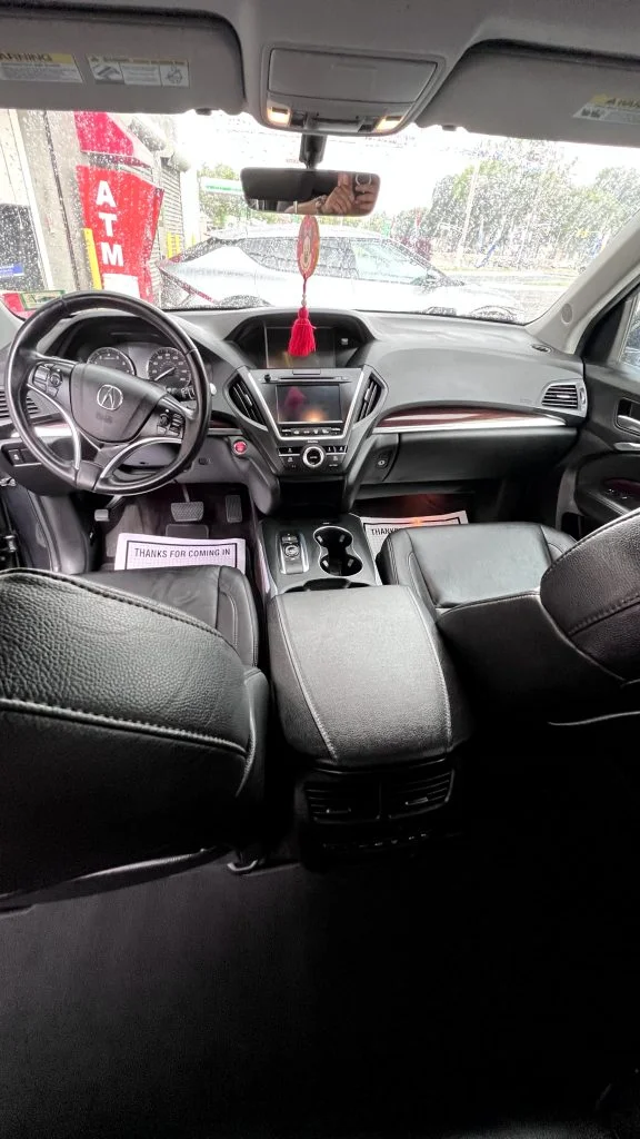 Interior Acura Detailing After