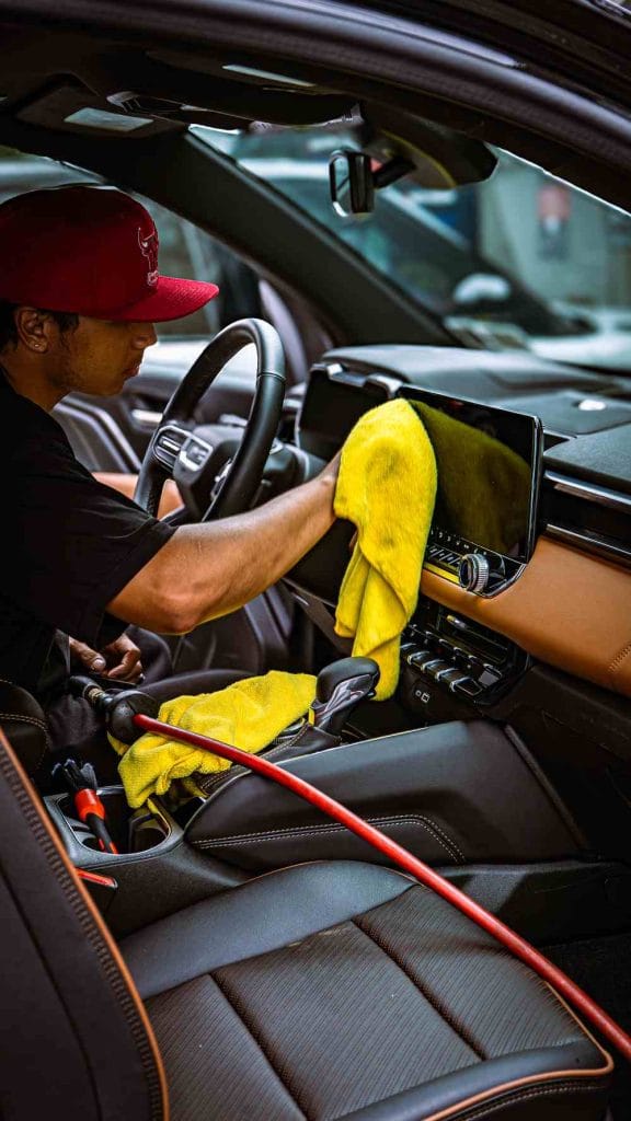 Center Console Detailing